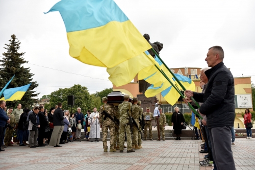 Рівне провело в останню путь Василя Лісовського