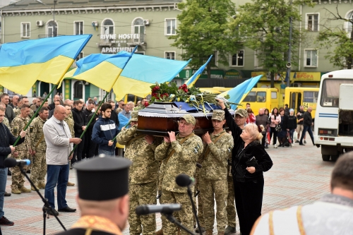 Рівне провело в останню путь Василя Лісовського