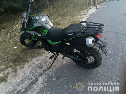 На Сарненщині внаслідок ДТП загинув пасажир мотоцикла