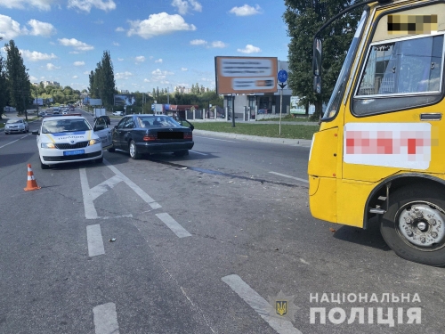 У Рівному в ДТП травмувалося троє пасажирок маршрутки