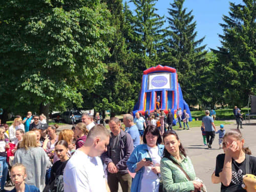 Церква «Христос є відповідь» приєдналася до святкування Міжнародного Дня захисту дітей у м. Рівне