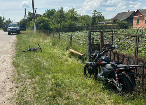 Внаслідок ДТП на Сарненщині травмувалися двоє неповнолітніх