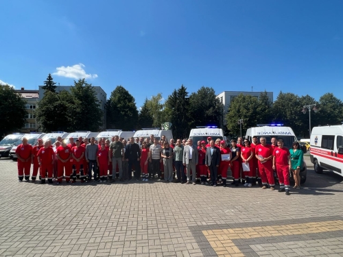 На Рівненщині повністю оновили автопарк «екстренки»