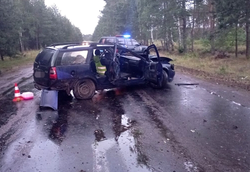 У Вараському районі внаслідок перекидання автомобіля травмувався водій та двоє неповнолітніх