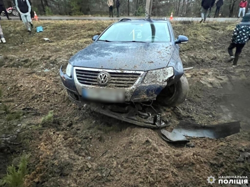 На Сарненщині в ДТП травмувалась пасажирка мікроавтобуса