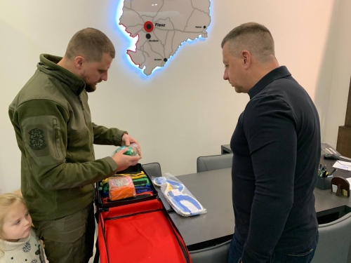 У Рівному бойового медика відзначили за службу високою нагородою
