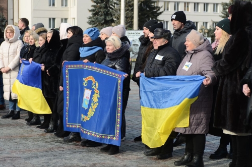 У Рівному “Ланцюгом єднання” відзначили День Соборності