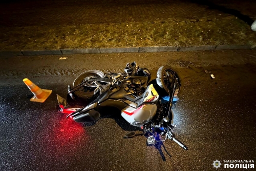 У ДТП в Рівному травмувався неповнолітній мотоцикліст