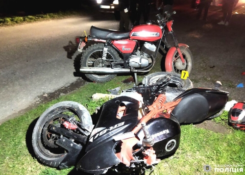 ДТП на Дубенщині: травмувалася неповнолітня пасажирка мотоцикла