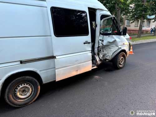 У Рівному в ДТП постраждав мотоцикліст
