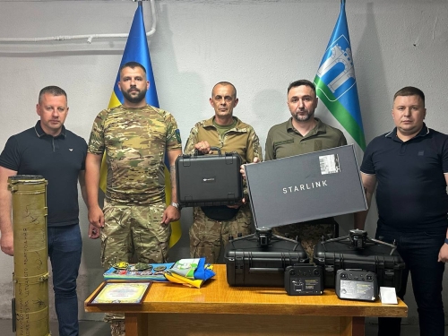 Рівне вкотре передало необхідне обладнання на підтримку ЗСУ