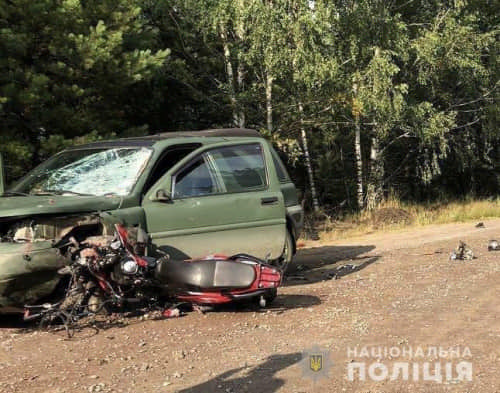 У Сарненському районі внаслідок ДТП загинули двоє братів