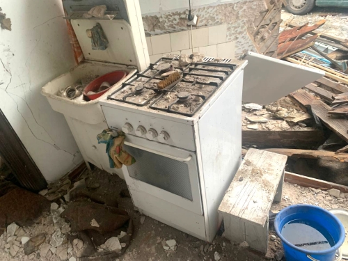 Поліцейські встановлюють обставини вибуху в будинку в Сарнах