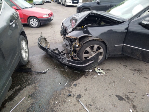 У Рівному в ДТП травмувався водій легковика