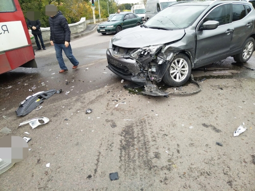 У Рівному в ДТП травмувався водій легковика