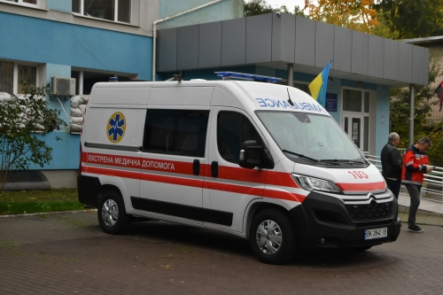 На Рівненщину прибули перші «швидкі» від Олени Зеленської