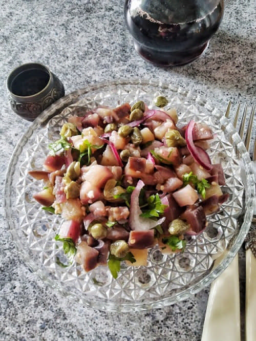 Мариновані баклажани як гриби
