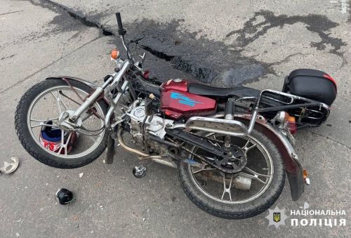 У Рівному внаслідок ДТП травмувався мотоцикліст