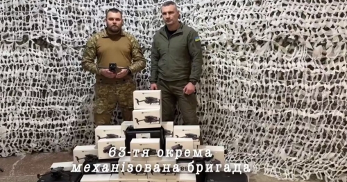 Кличко відвідав 7 бригад на Донбасі та Харківщині та передав допомогу від громади Києва