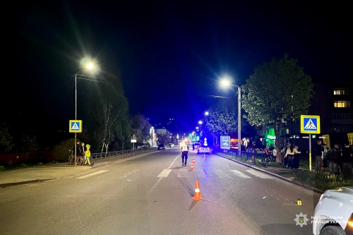 Збив дівчину та зник з місця ДТП: дубенські поліцейські розшукали мотоцикліста
