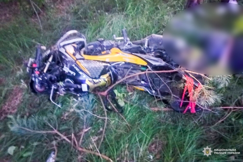 У Вараському районі внаслідок ДТП загинув неповнолітній мотоцикліст